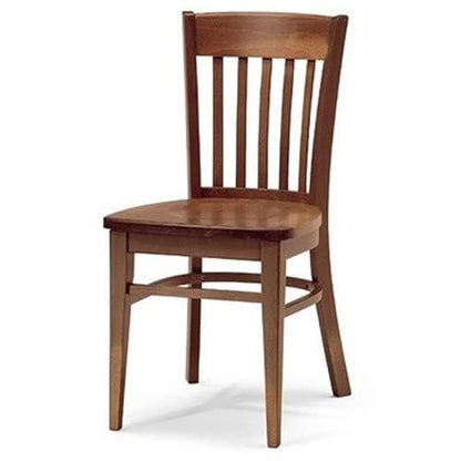 LSGF Teak Wooden Dining Chair Only | Dinning Chairs for Kitchen & Dining Room| Dining Chair Without Cushion | Sheesham Wood, Honey Natural Brown Finish (Design 2, Set of 6 Chairs)